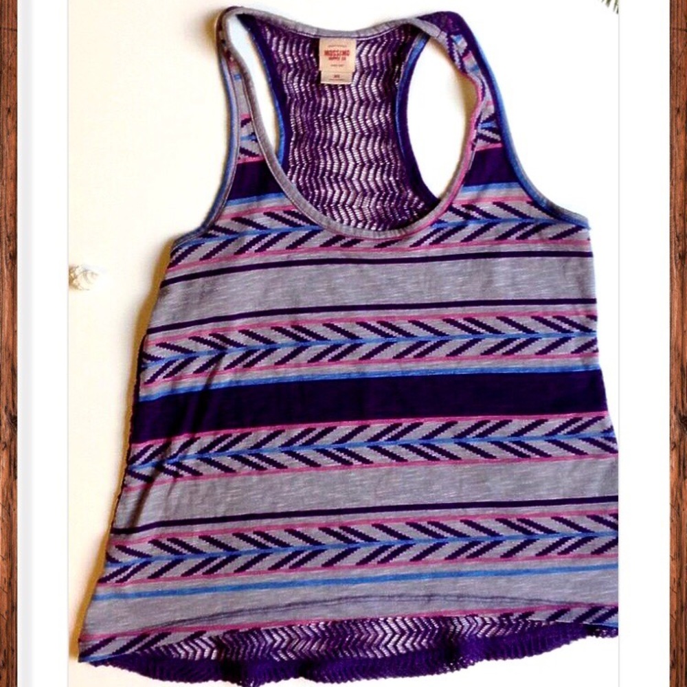 MOSSIMO SUPPLY CO PURPLE TANK